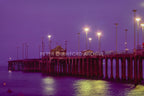 Huntington Pier in California, photographed by Peter Crawford.