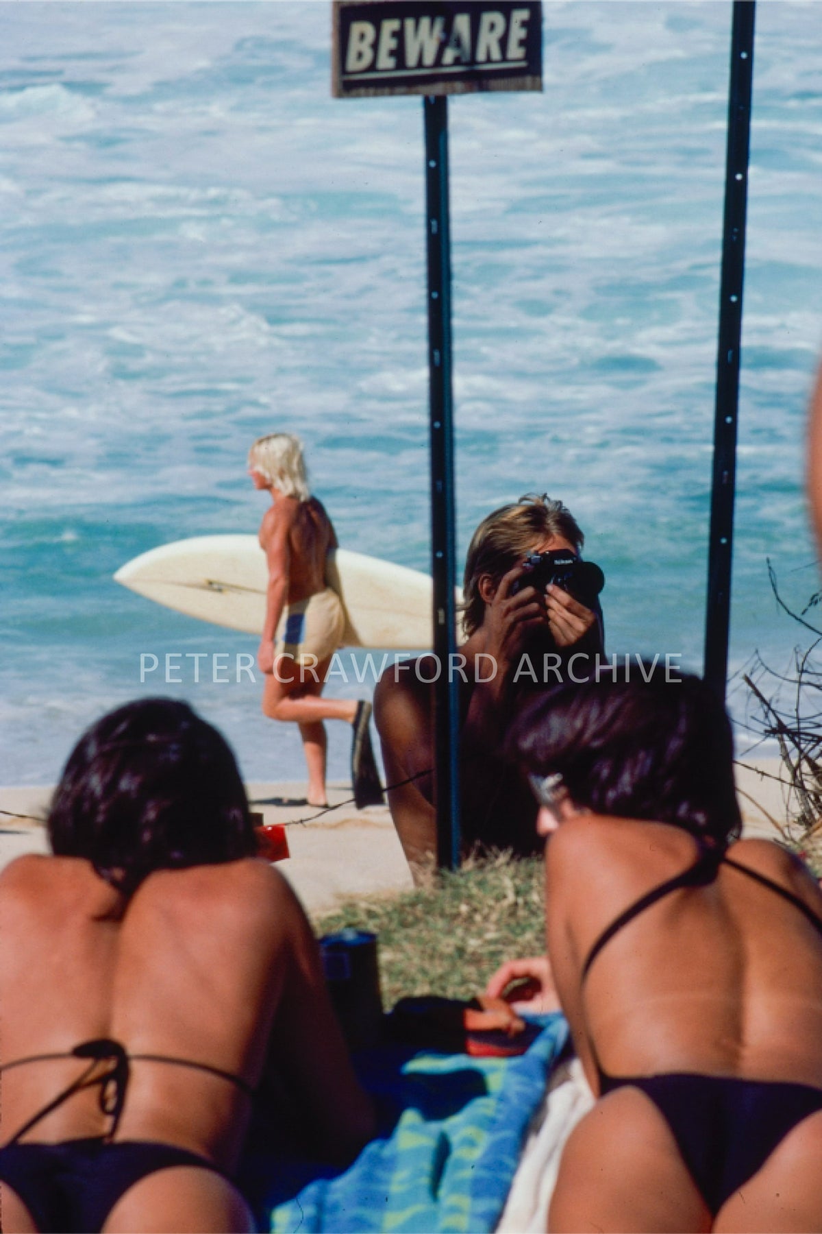 Beware Girls image photographed by Peter Crawford in 1985.
