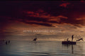 Fiji sunset scene photographed by Peter Crawford.