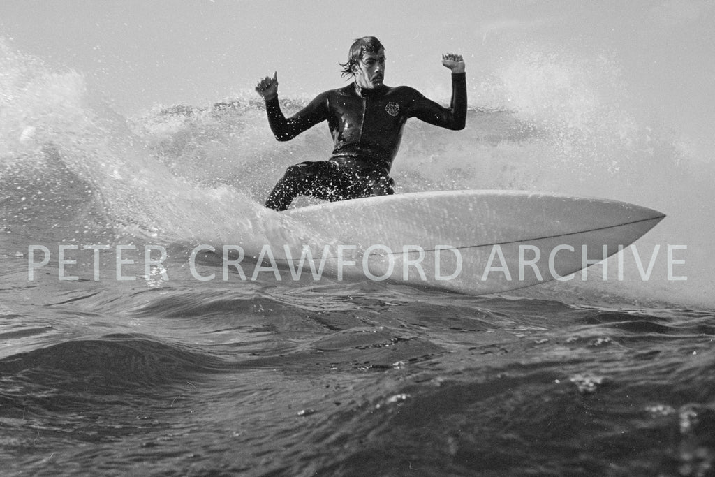 Michael Peterson, Dee Why Cutback 1981. Peter Crawford Archive.