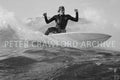 Michael Peterson, Dee Why Cutback 1981. Peter Crawford Archive.