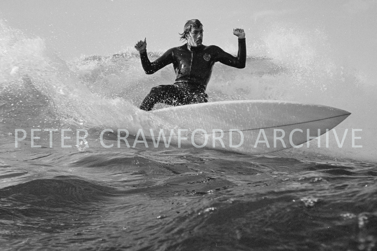 Michael Peterson, Dee Why Cutback 1981. Peter Crawford Archive.