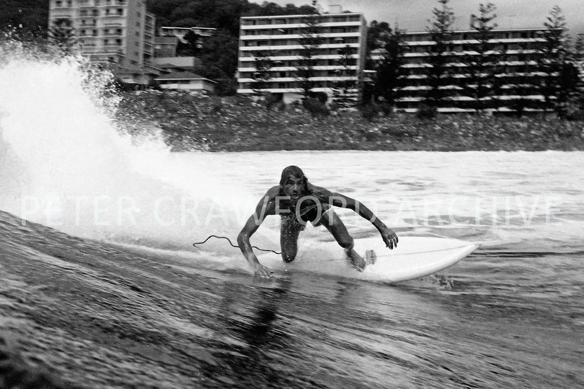 Michael Peterson, Stubbies 1977. Peter Crawford Archive.