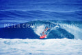 Hawaiian surf study photographed by Peter Crawford.