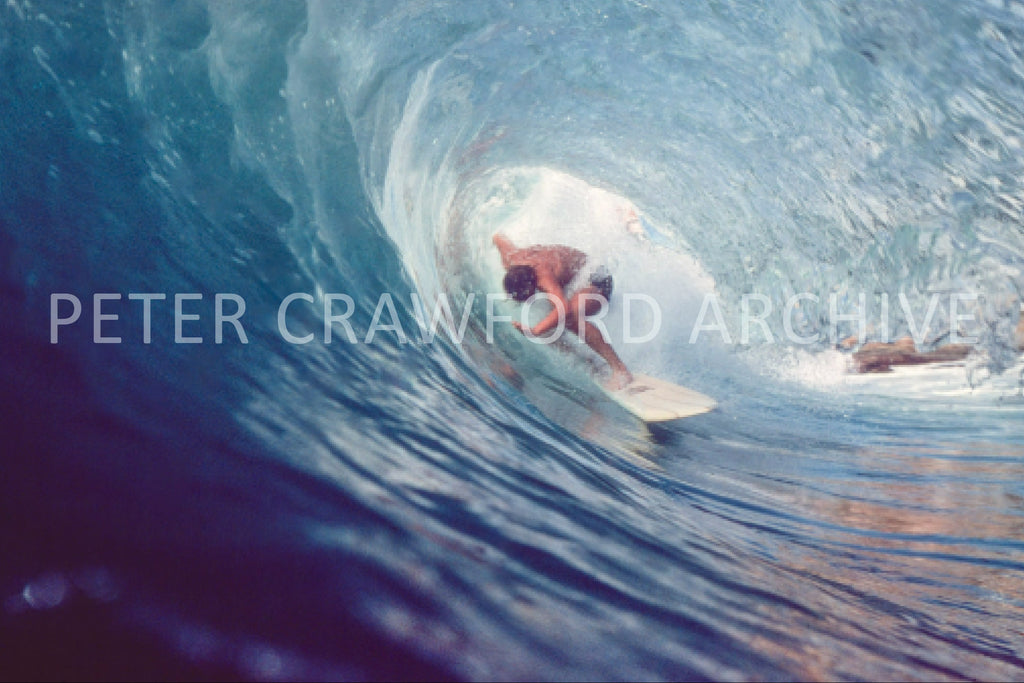 Archival surf study photographed by Peter Crawford.