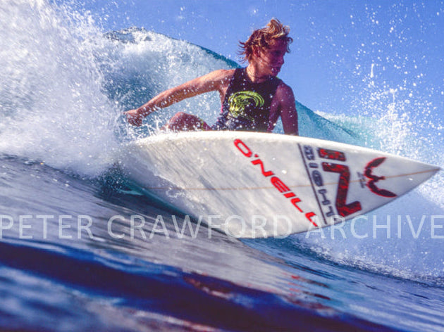Shane Herring, Dee Why Point 1989. Peter Crawford Archive.