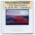 Cortina Dawn Patrol, Bells Beach 1987 — artwork presentation. Peter Crawford Archive.