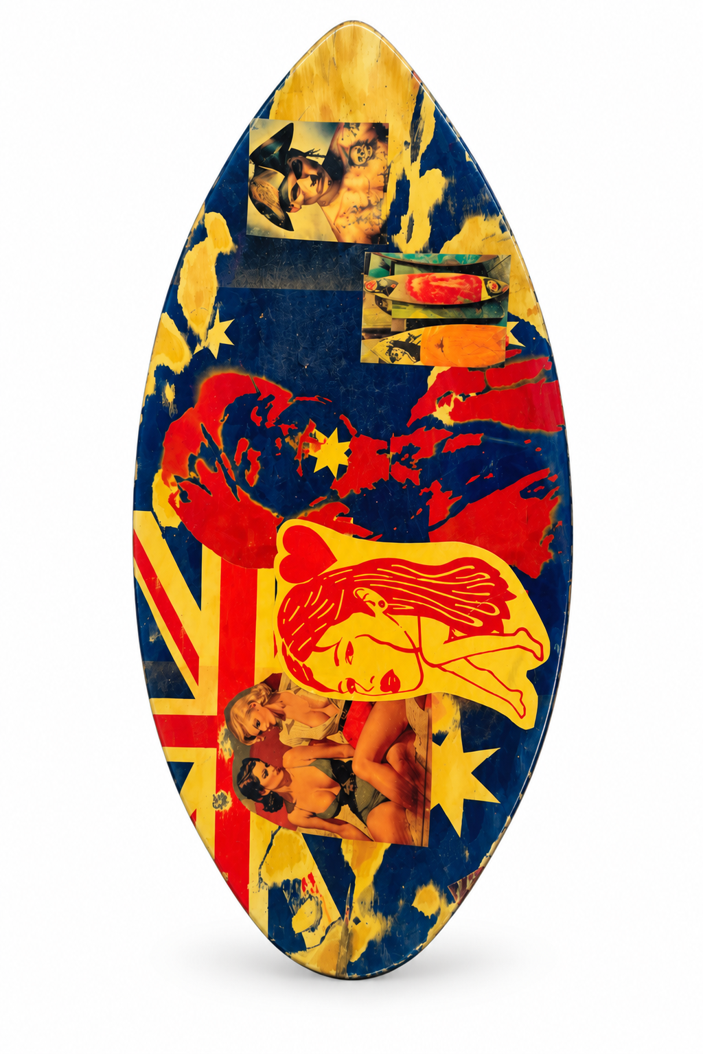 David Bromley My Precious Skimboard front