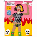 Ozzie Wright - RINSER, standalone view of the acrylic and stitched fabric artwork