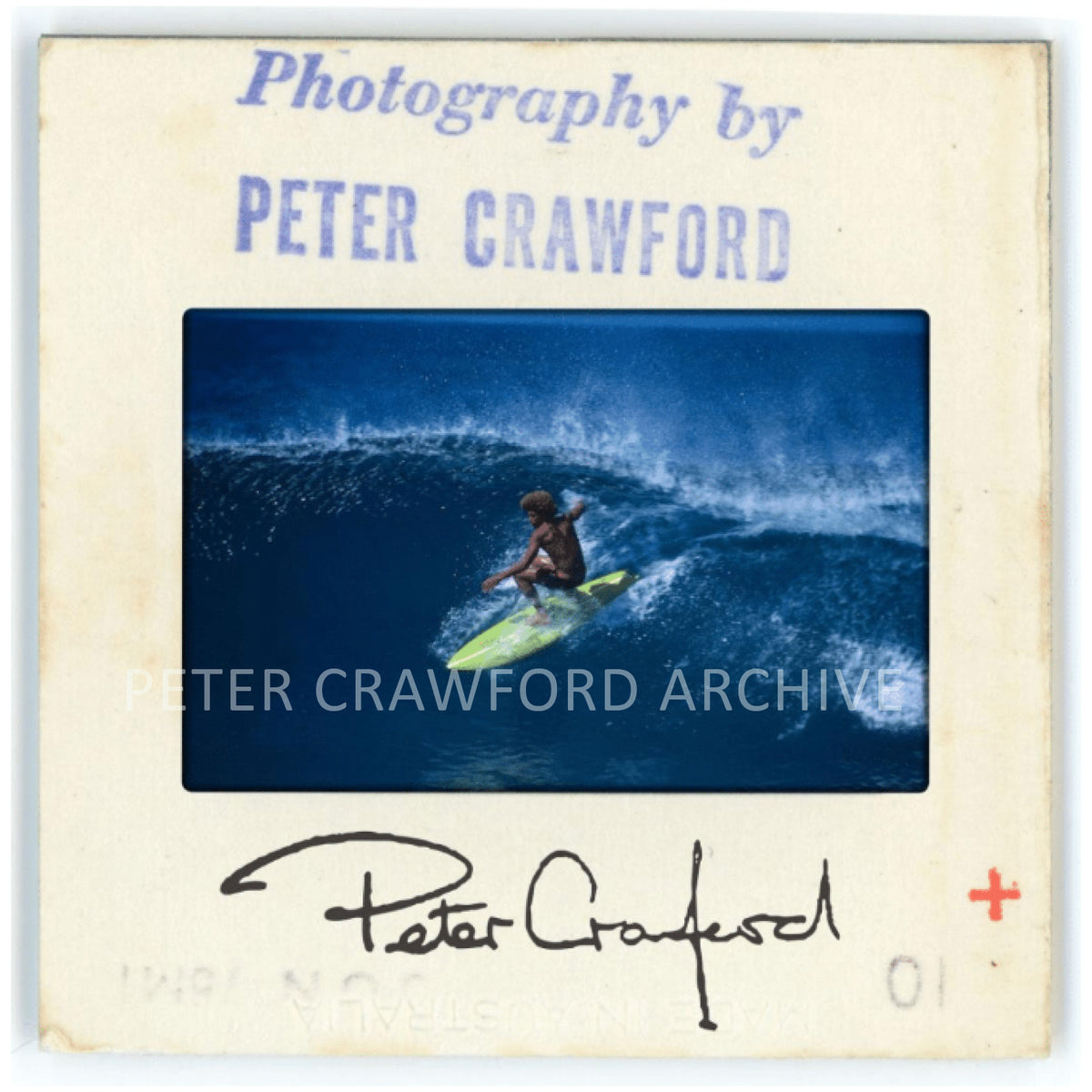 Buttons Kaluhiokalani surfs Hawaii in 1978, capturing his free-flowing style. Peter Crawford Archive.